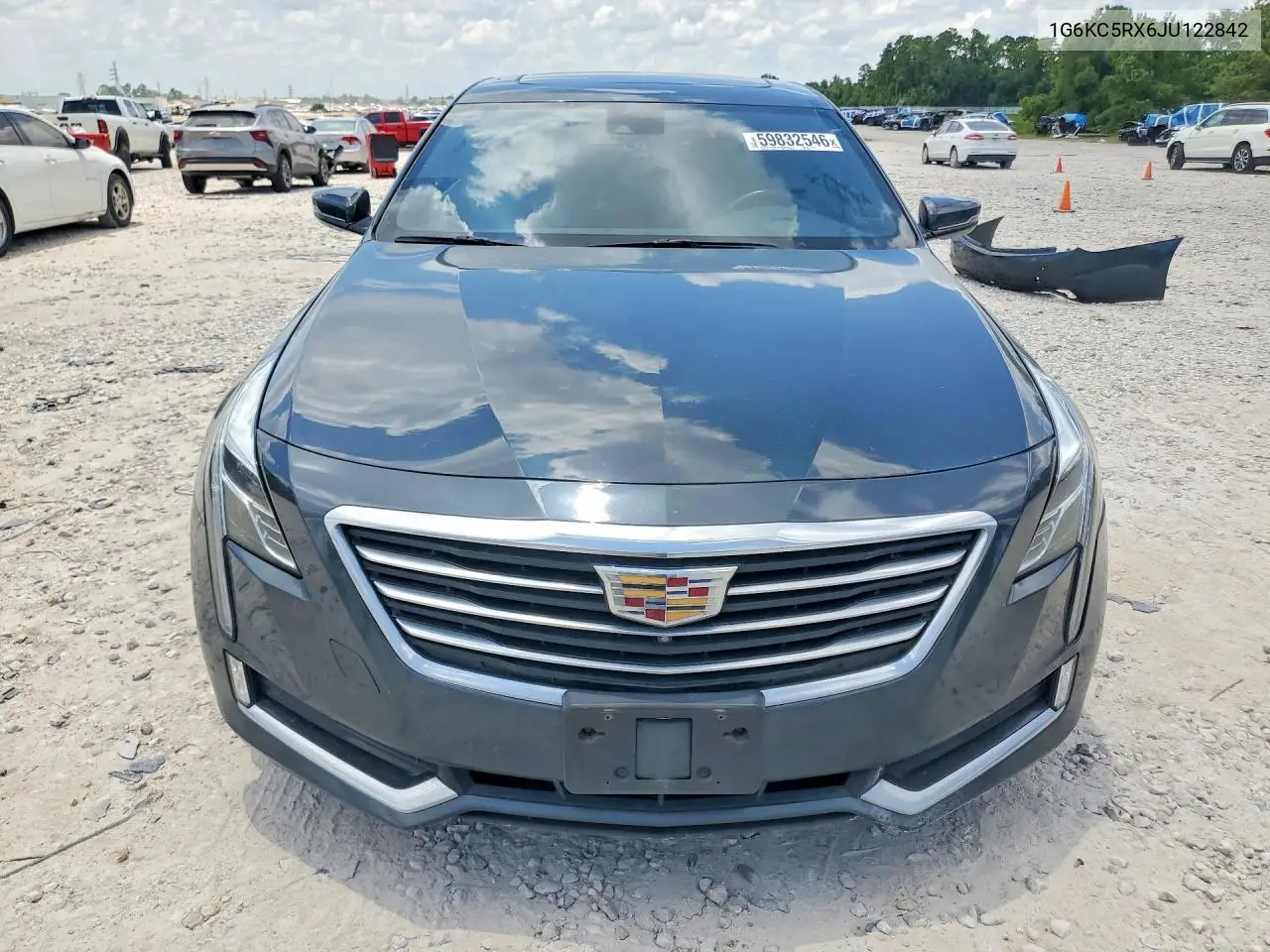 2018 Cadillac Ct6 Luxury VIN: 1G6KC5RX6JU122842 Lot: 59832546