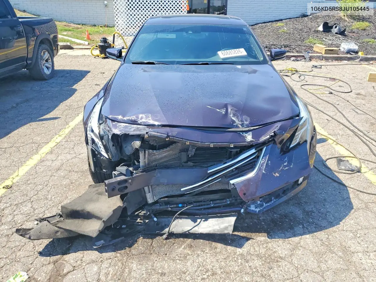 2018 Cadillac Ct6 Luxury VIN: 1G6KD5RS8JU105445 Lot: 60685826