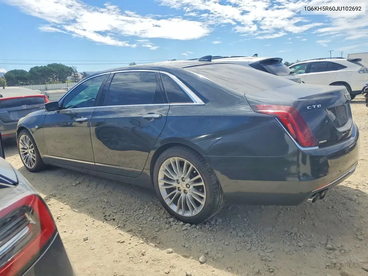 2018 Cadillac Ct6 Premium Luxury VIN: 1G6KH5R60JU102692 Lot: 62134516