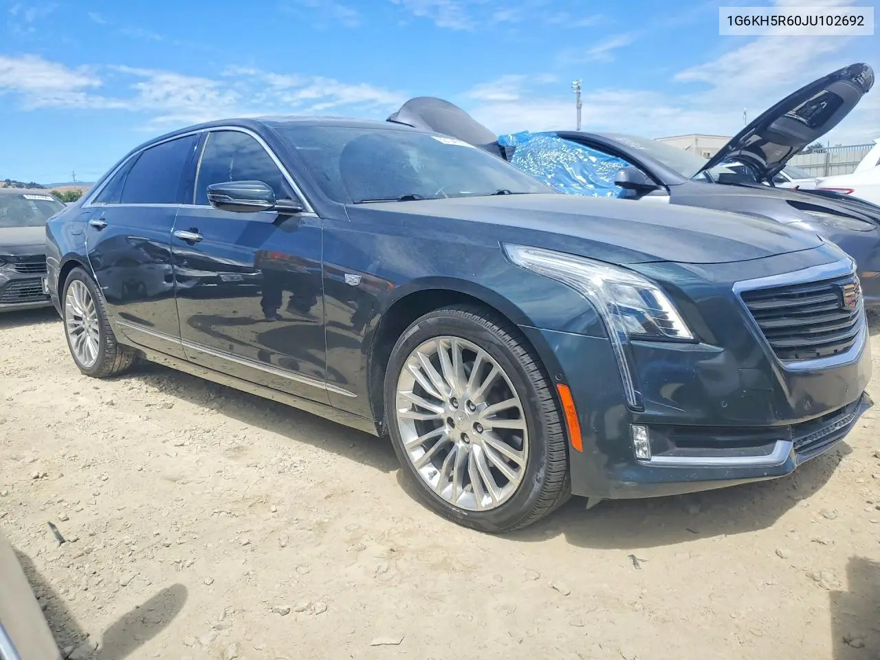 2018 Cadillac Ct6 Premium Luxury VIN: 1G6KH5R60JU102692 Lot: 62134516