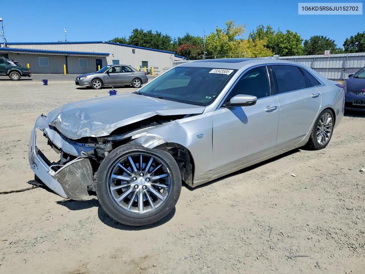 2018 Cadillac Ct6 Luxury VIN: 1G6KD5RS6JU152702 Lot: 73343505