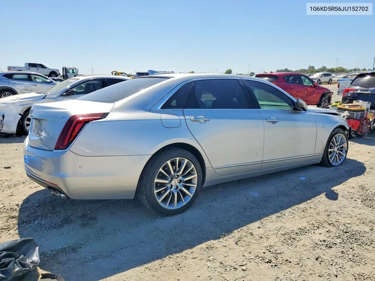 2018 Cadillac Ct6 Luxury VIN: 1G6KD5RS6JU152702 Lot: 73343505