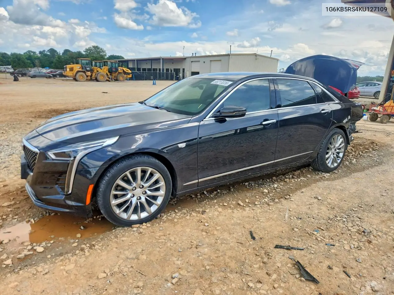 2019 Cadillac Ct6 Luxury VIN: 1G6KB5RS4KU127109 Lot: 55213036