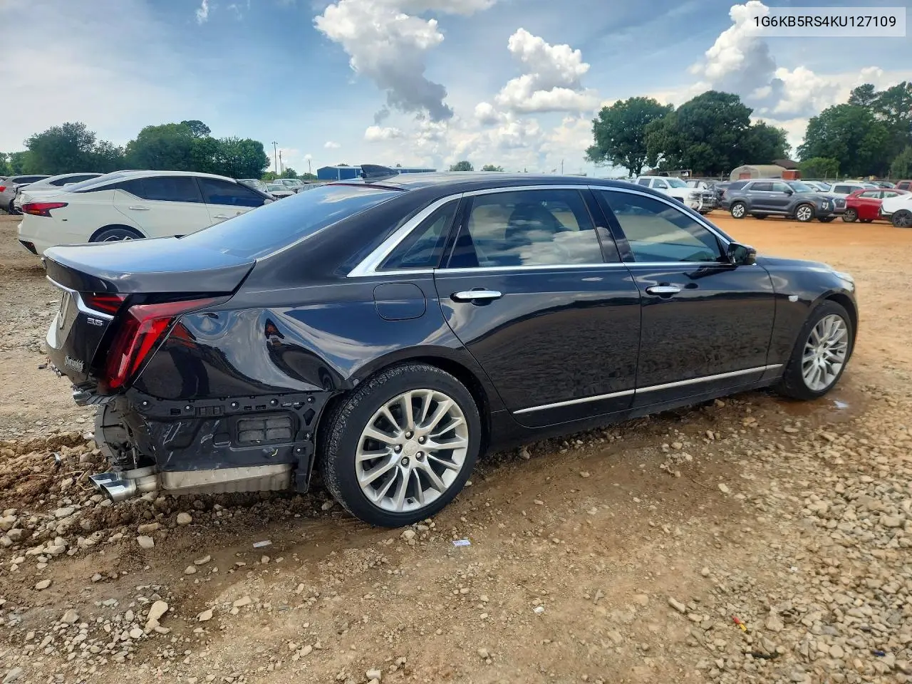 2019 Cadillac Ct6 Luxury VIN: 1G6KB5RS4KU127109 Lot: 55213036