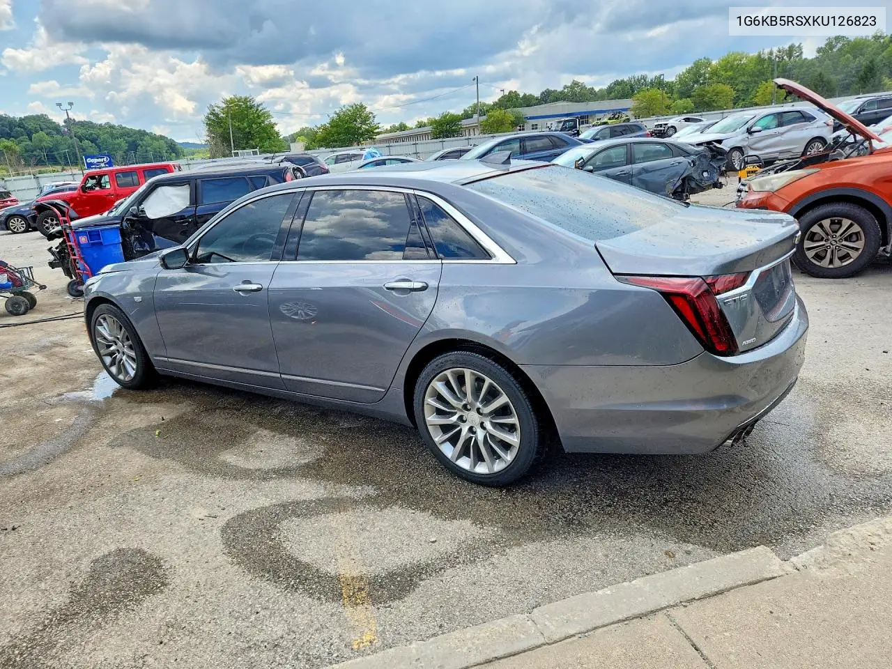 2019 Cadillac Ct6 Luxury VIN: 1G6KB5RSXKU126823 Lot: 60950826