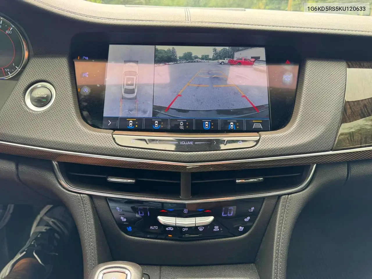 2019 Cadillac Ct6 Premium Luxury VIN: 1G6KD5RS5KU120633 Lot: 61687906