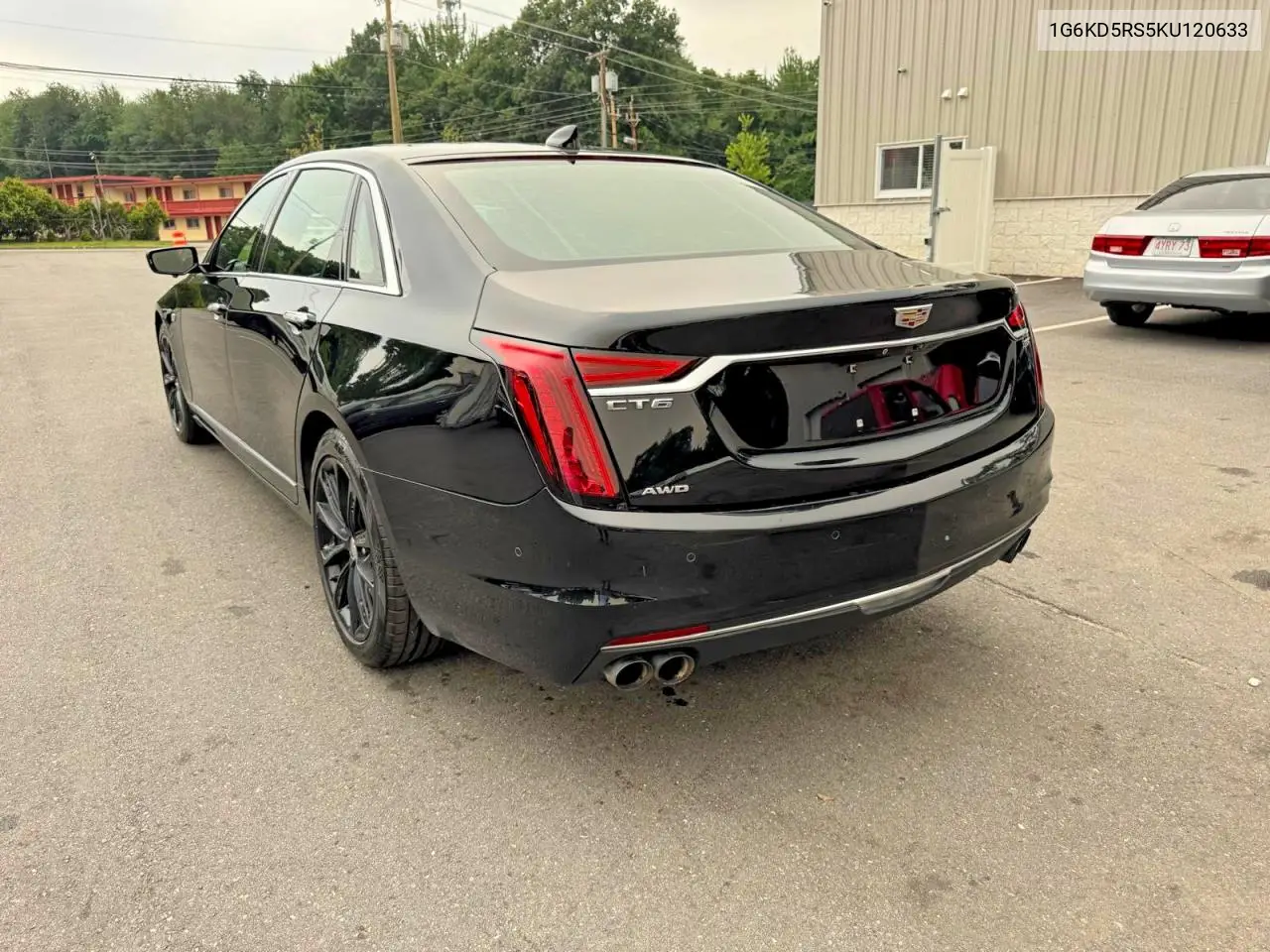 2019 Cadillac Ct6 Premium Luxury VIN: 1G6KD5RS5KU120633 Lot: 61687906