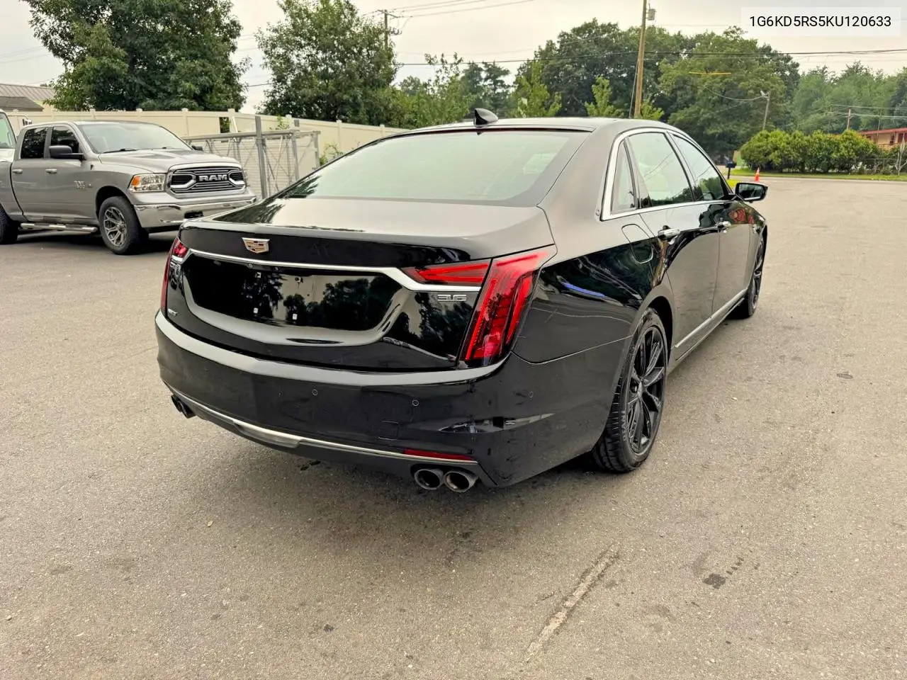 2019 Cadillac Ct6 Premium Luxury VIN: 1G6KD5RS5KU120633 Lot: 61687906