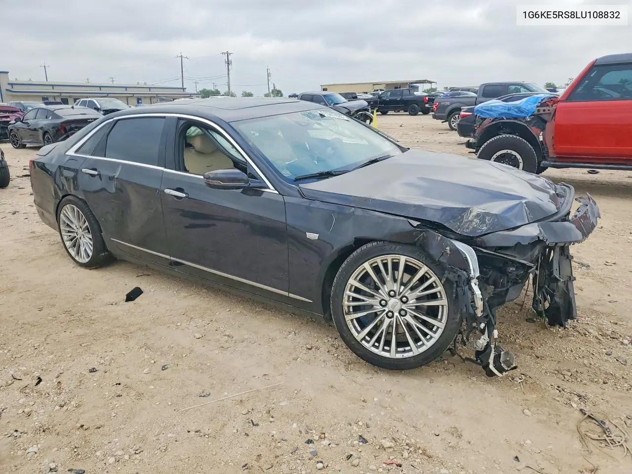 2020 Cadillac Ct6 Luxury Csav VIN: 1G6KE5RS8LU108832 Lot: 51347426