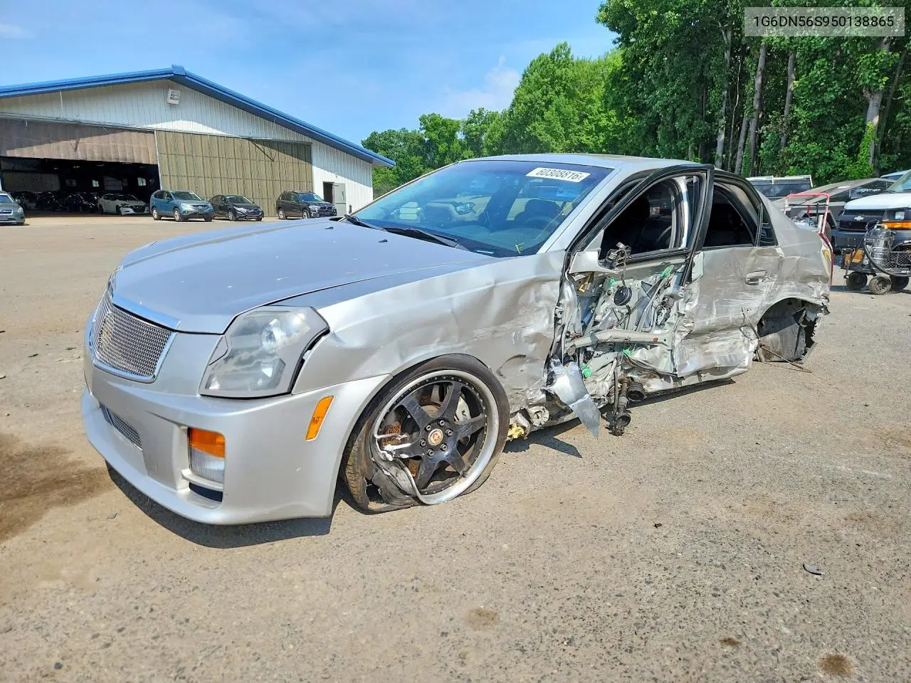 2005 Cadillac Cts-V VIN: 1G6DN56S950138865 Lot: 60308816