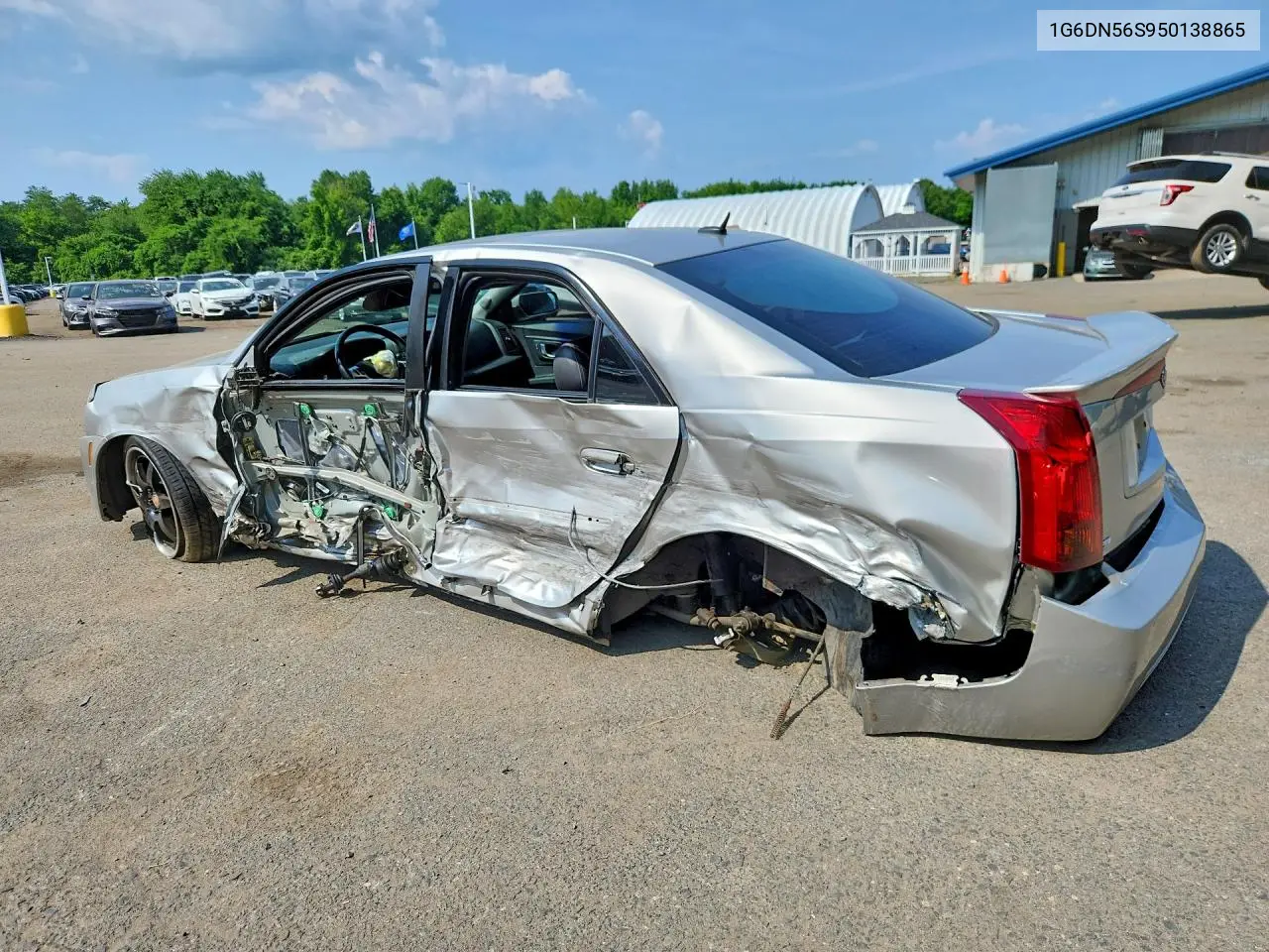 2005 Cadillac Cts-V VIN: 1G6DN56S950138865 Lot: 60308816