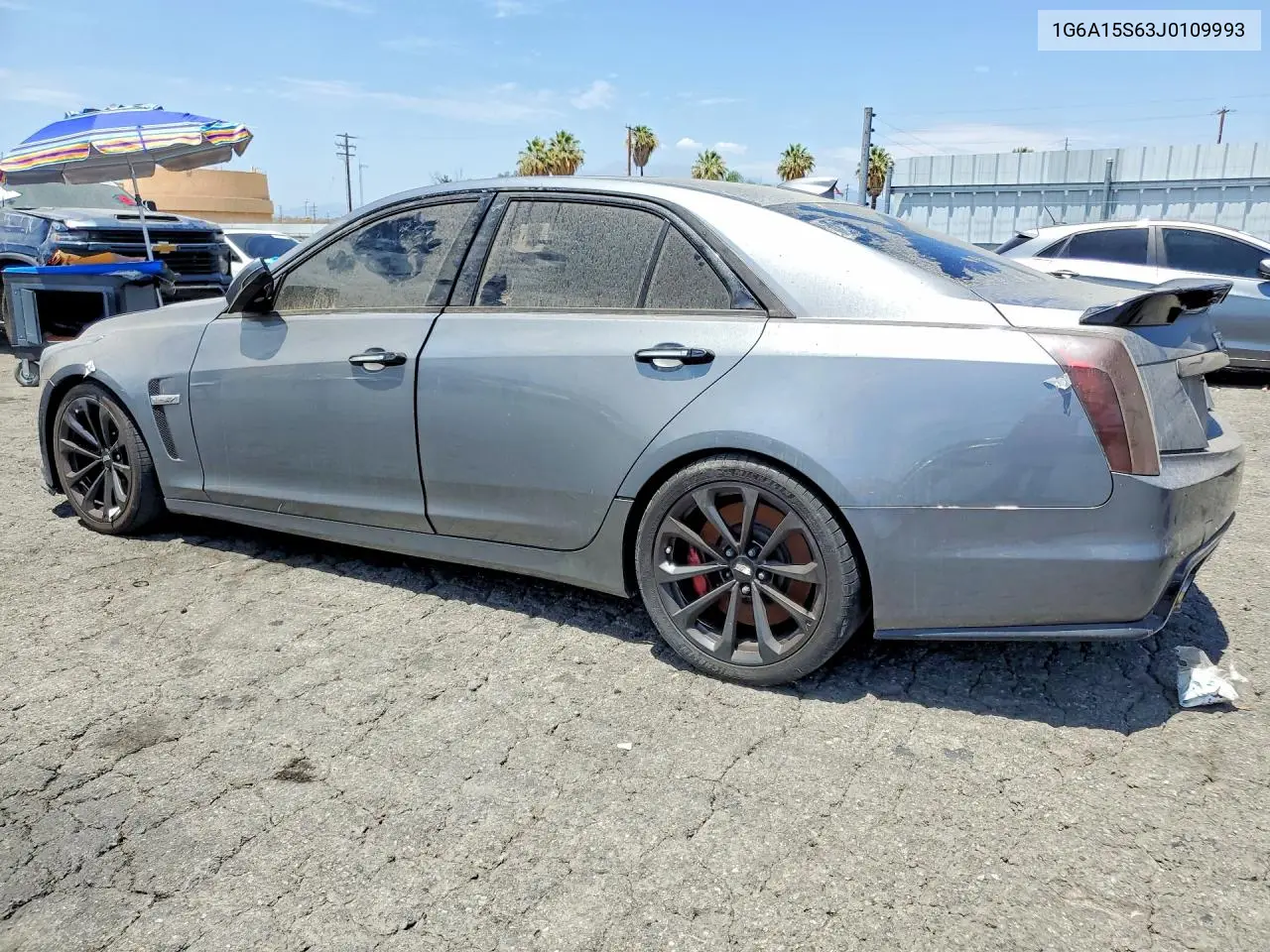 2018 Cadillac Cts-V VIN: 1G6A15S63J0109993 Lot: 62202616