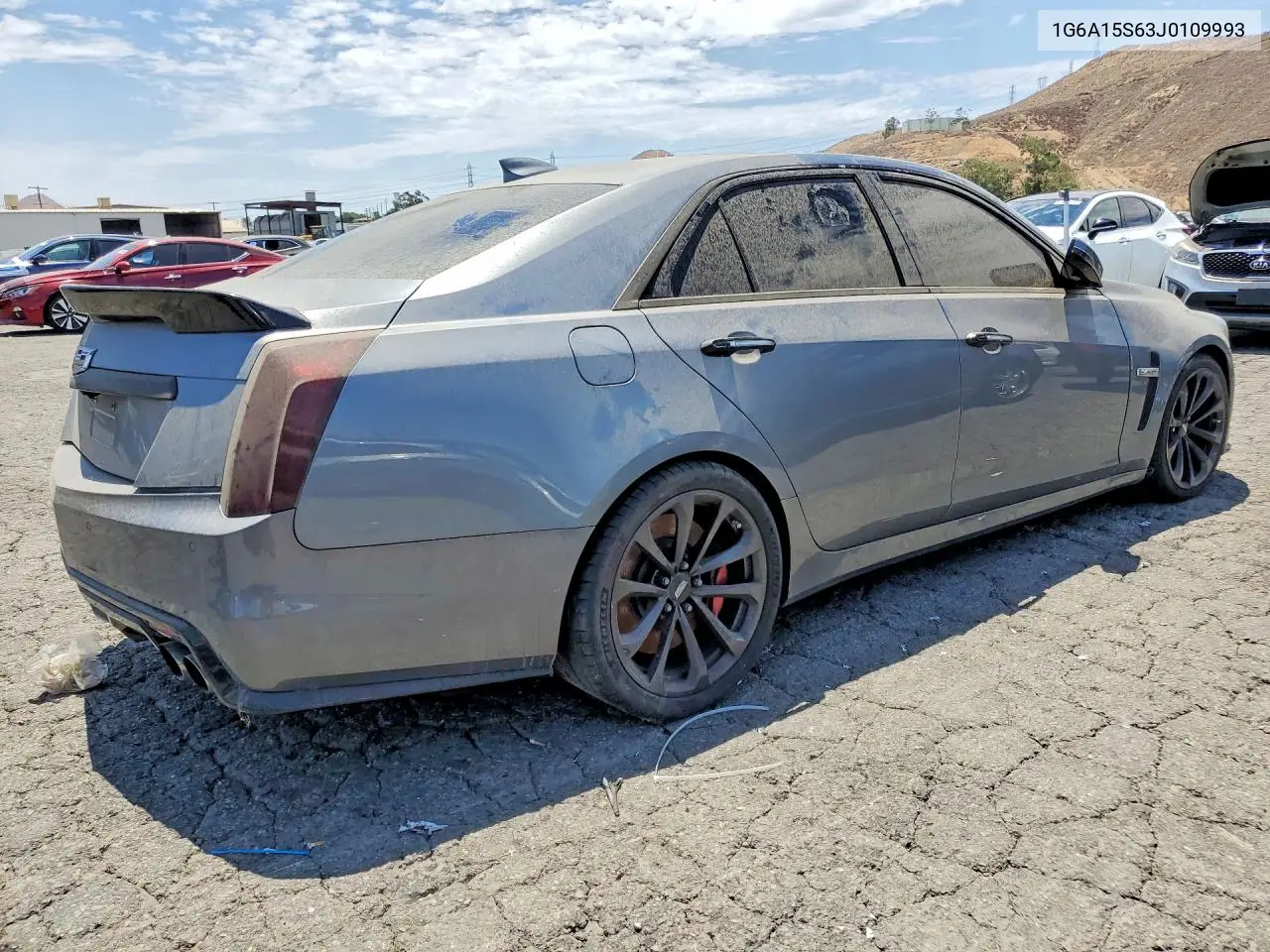 2018 Cadillac Cts-V VIN: 1G6A15S63J0109993 Lot: 62202616