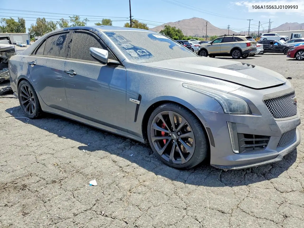 2018 Cadillac Cts-V VIN: 1G6A15S63J0109993 Lot: 62202616