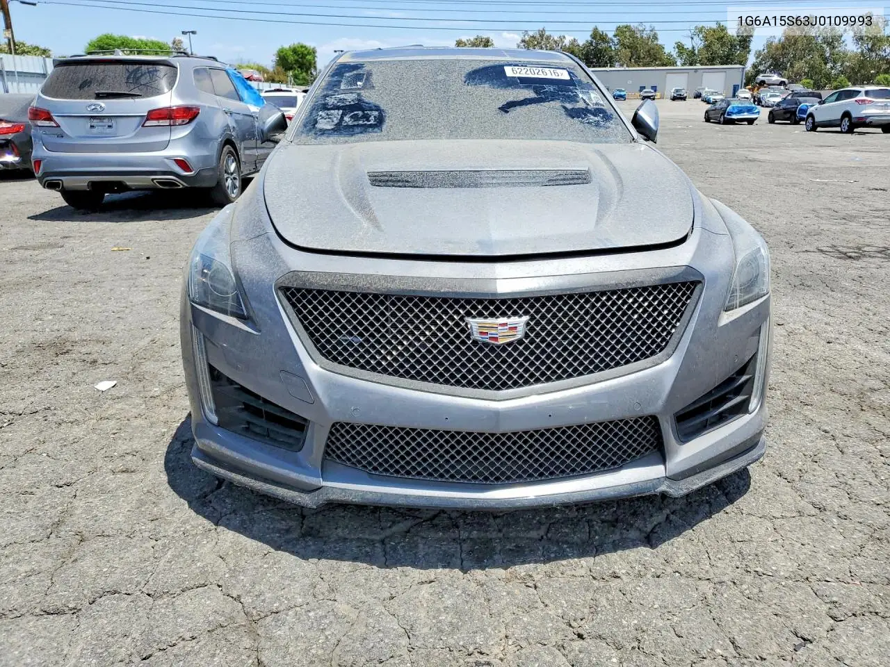 2018 Cadillac Cts-V VIN: 1G6A15S63J0109993 Lot: 62202616