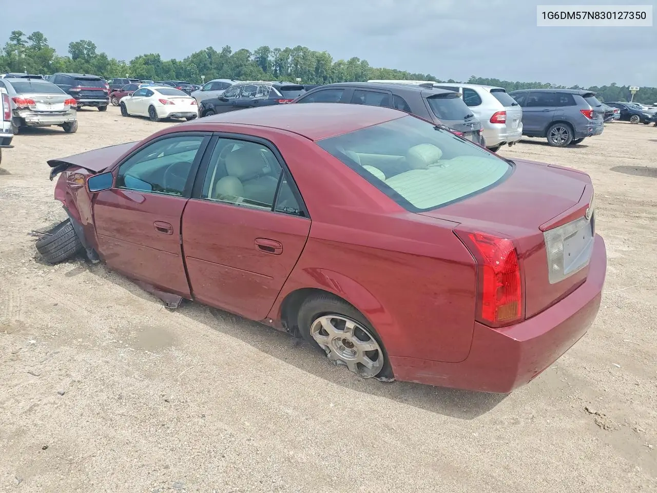 2003 Cadillac Cts VIN: 1G6DM57N830127350 Lot: 60085236