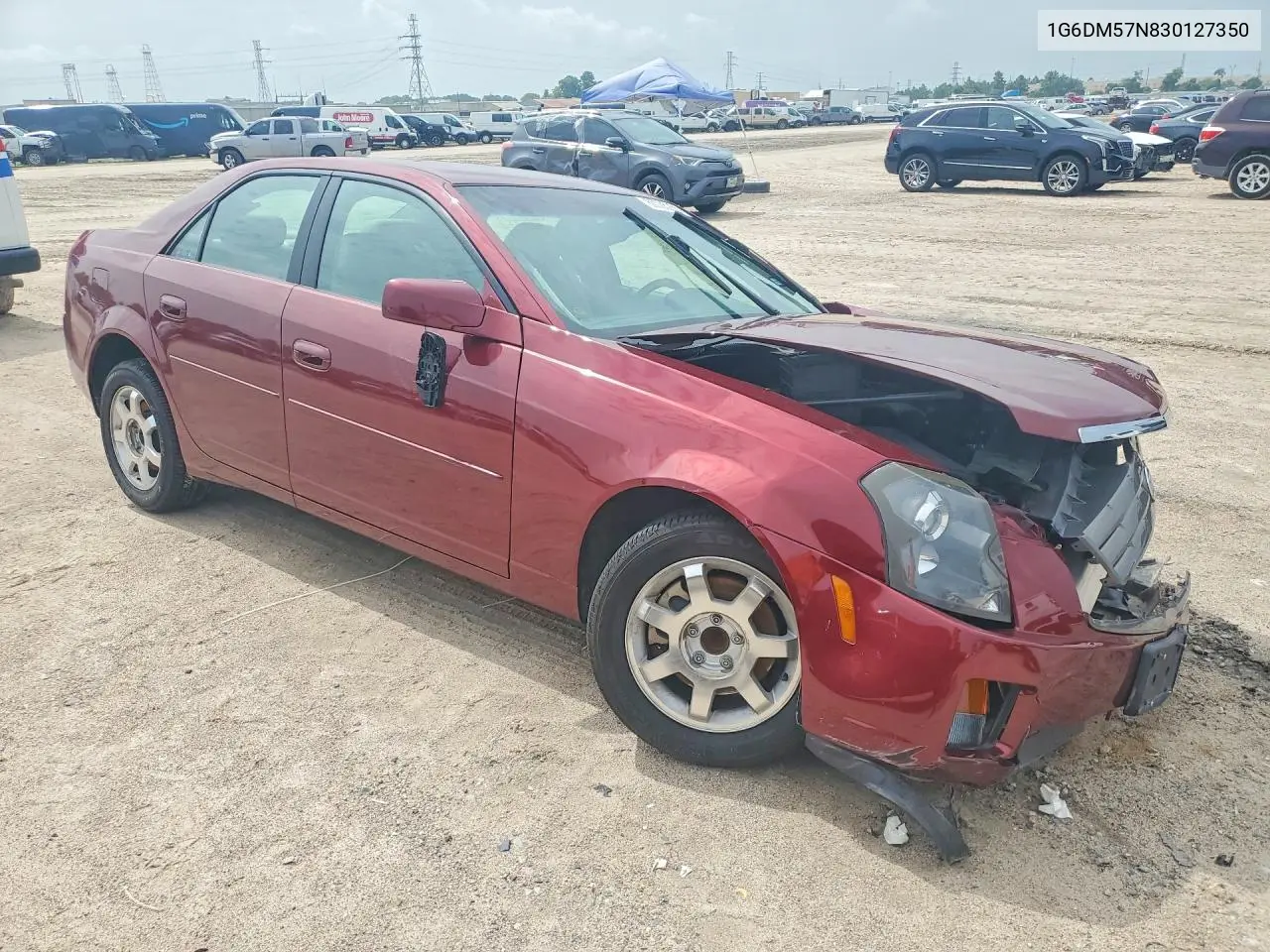 2003 Cadillac Cts VIN: 1G6DM57N830127350 Lot: 60085236