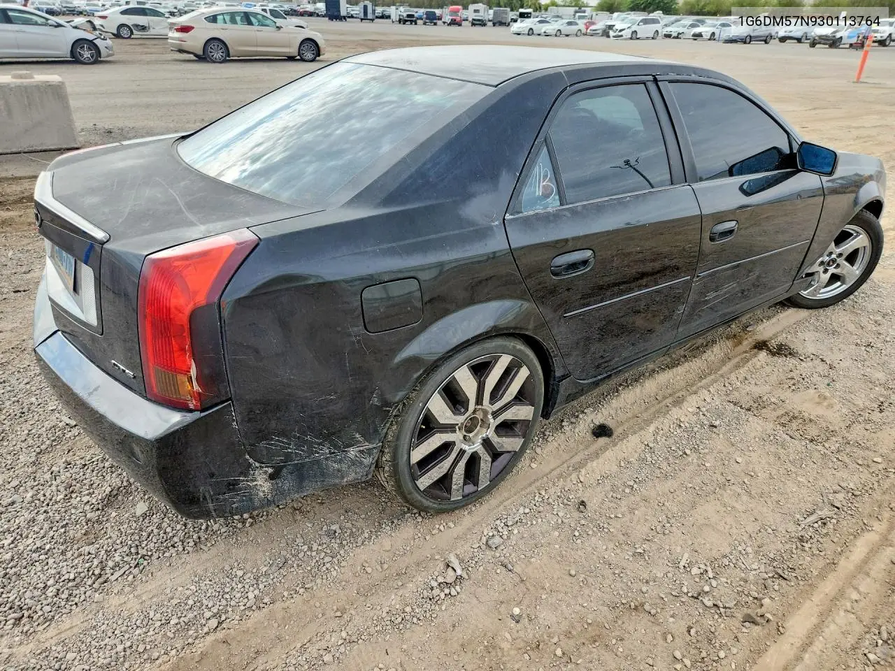 2003 Cadillac Cts VIN: 1G6DM57N930113764 Lot: 61154866