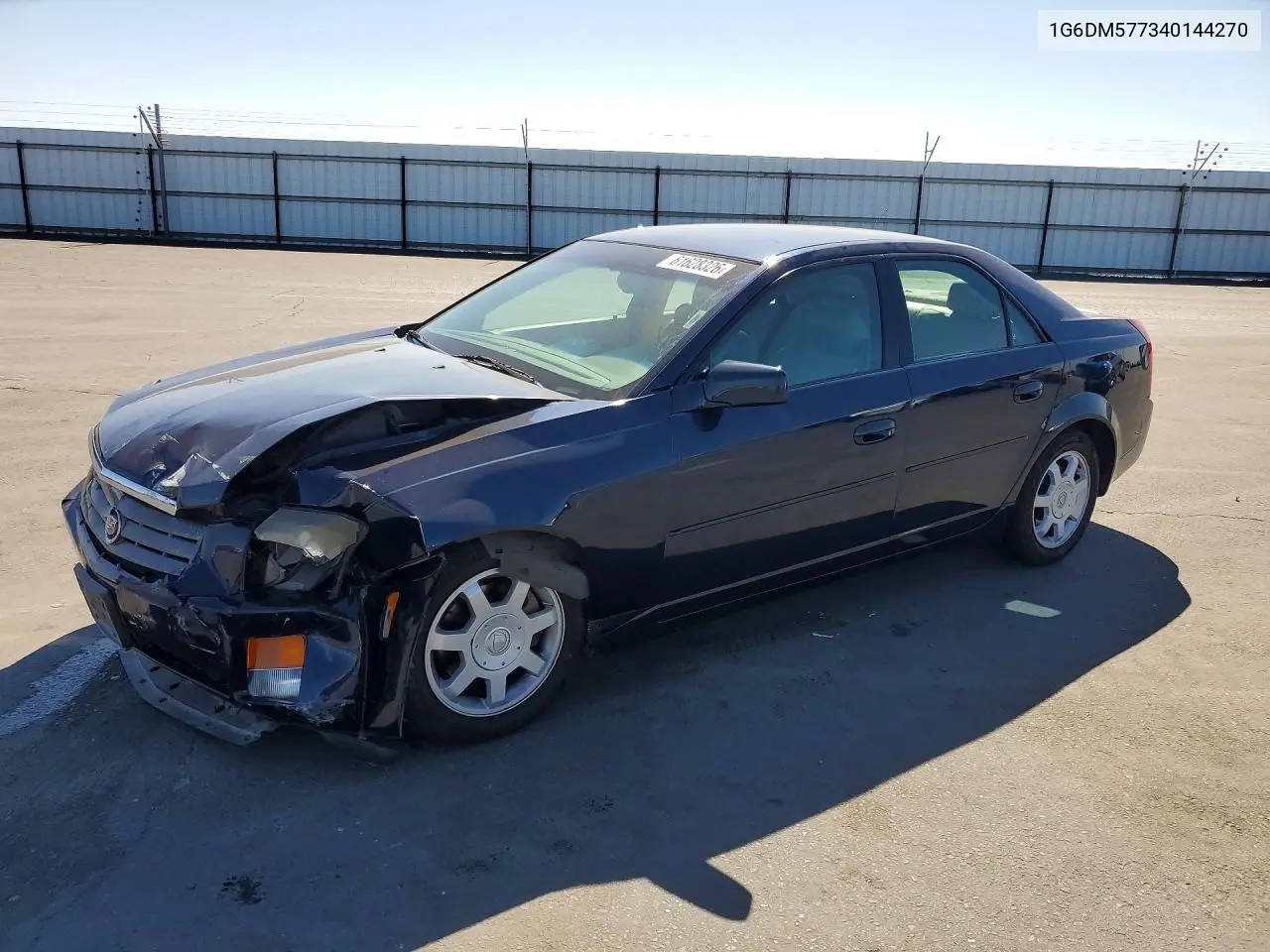2004 Cadillac Cts VIN: 1G6DM577340144270 Lot: 61628326