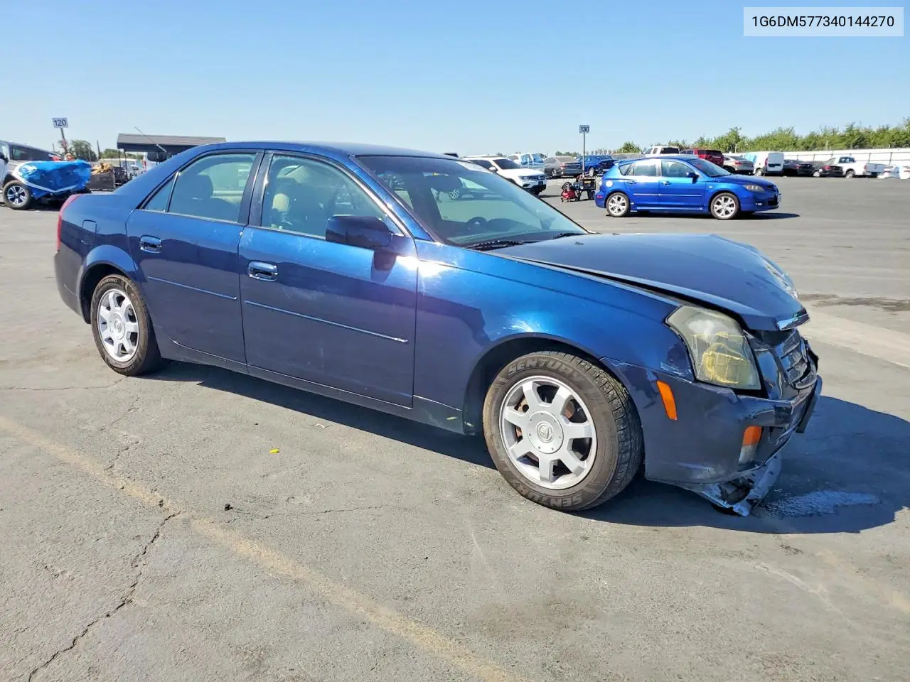 2004 Cadillac Cts VIN: 1G6DM577340144270 Lot: 61628326