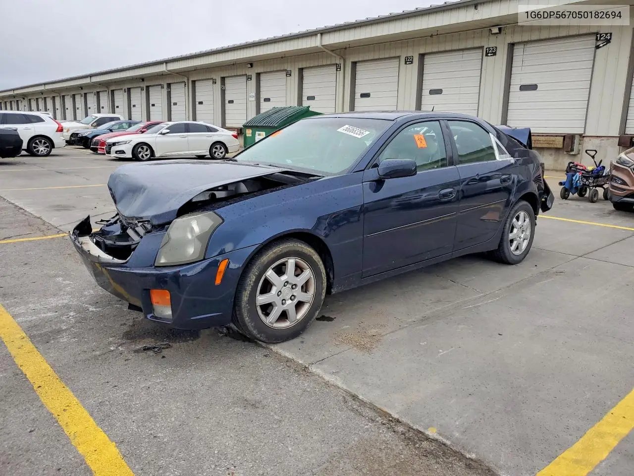 2005 Cadillac Cts Hi Feature V6 VIN: 1G6DP567050182694 Lot: 56068356