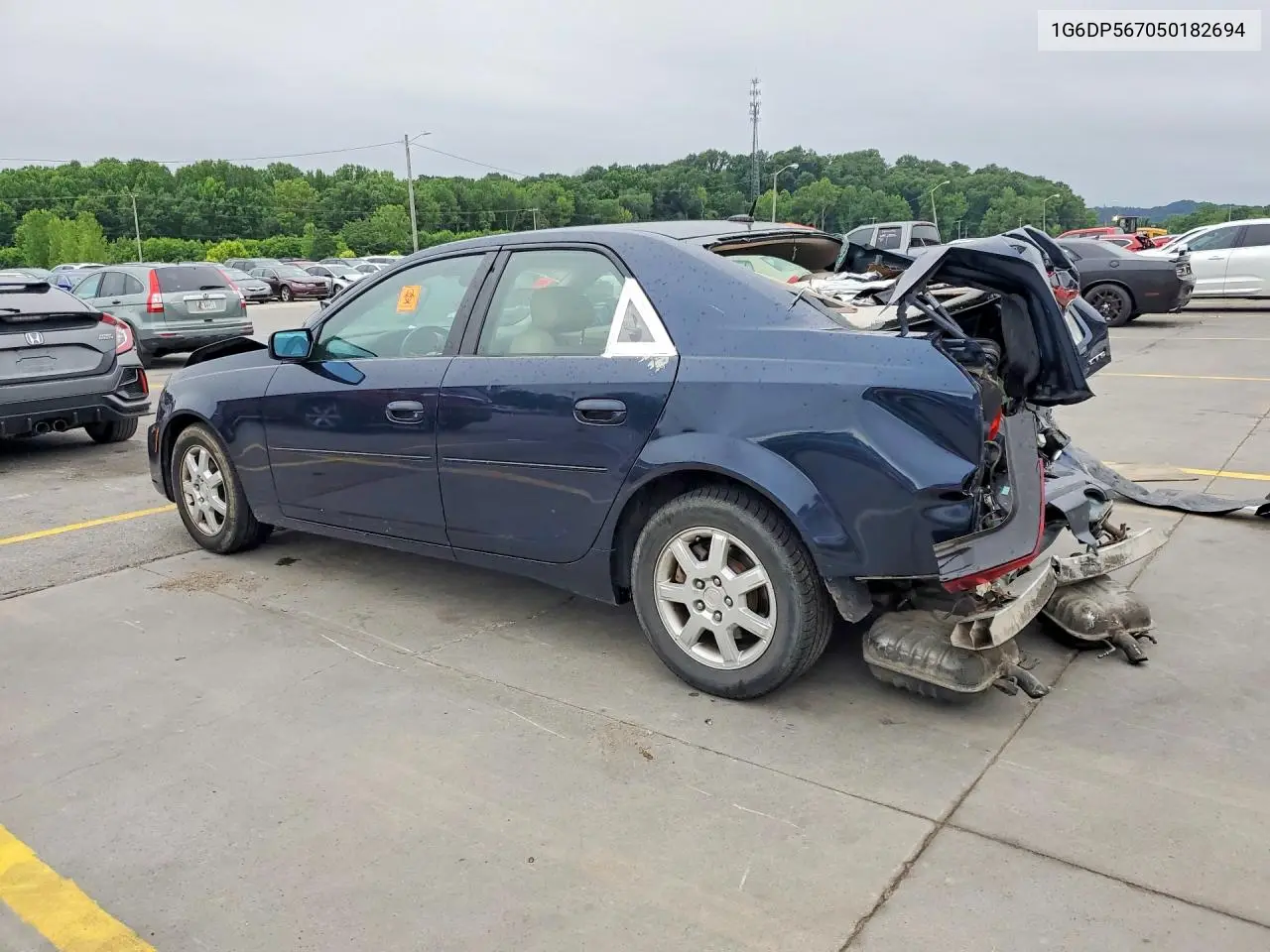 2005 Cadillac Cts Hi Feature V6 VIN: 1G6DP567050182694 Lot: 56068356