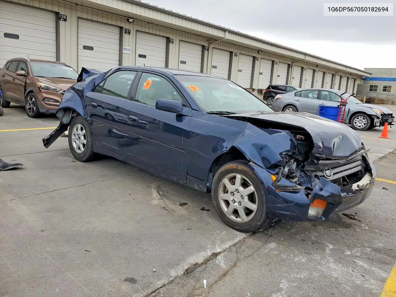 2005 Cadillac Cts Hi Feature V6 VIN: 1G6DP567050182694 Lot: 56068356
