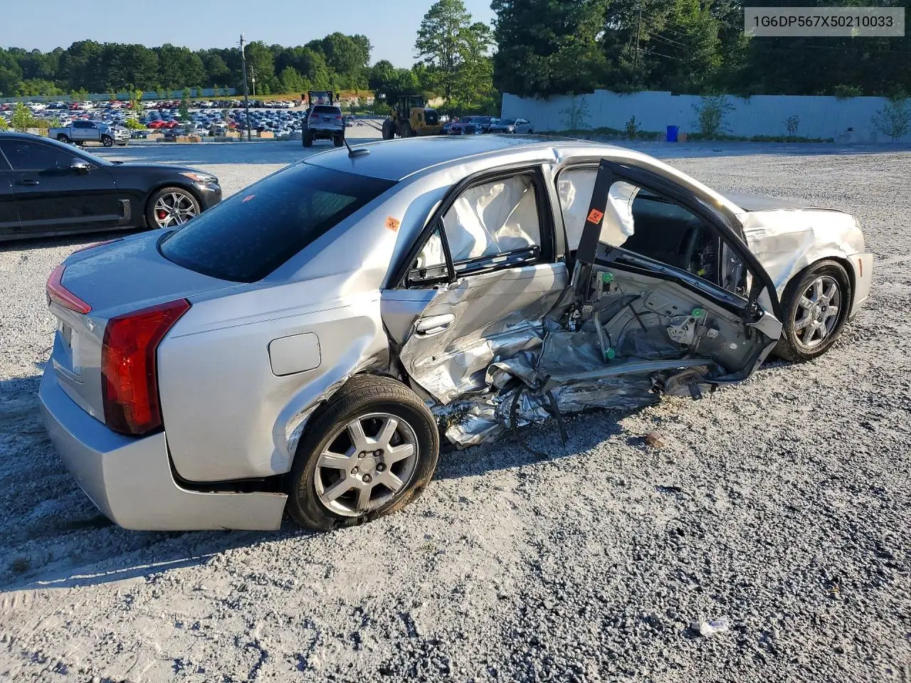 2005 Cadillac Cts Hi Feature V6 VIN: 1G6DP567X50210033 Lot: 60181006