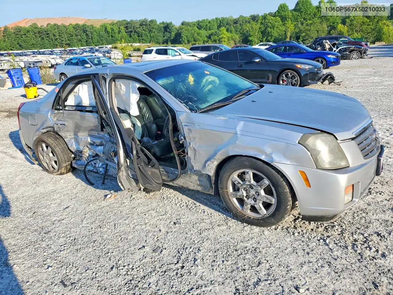2005 Cadillac Cts Hi Feature V6 VIN: 1G6DP567X50210033 Lot: 60181006