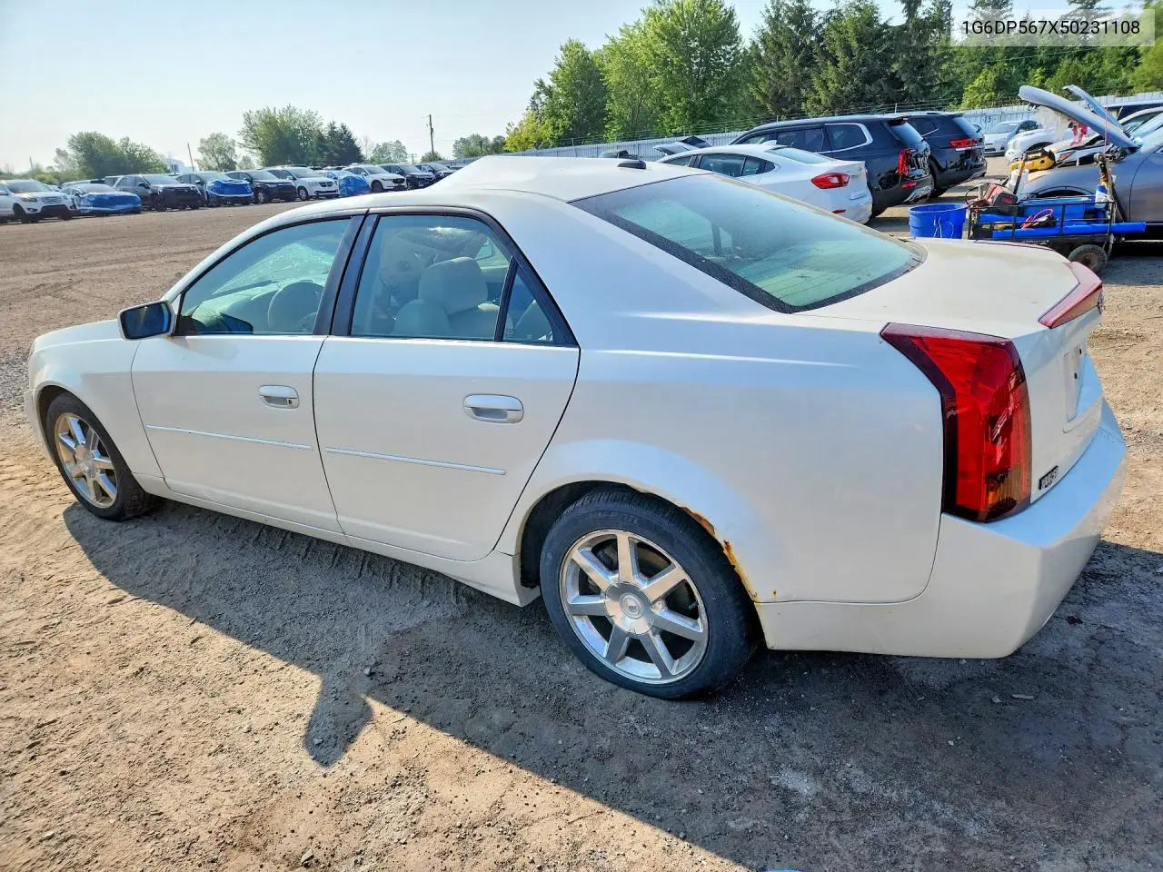 2005 Cadillac Cts Hi Feature V6 VIN: 1G6DP567X50231108 Lot: 60244206