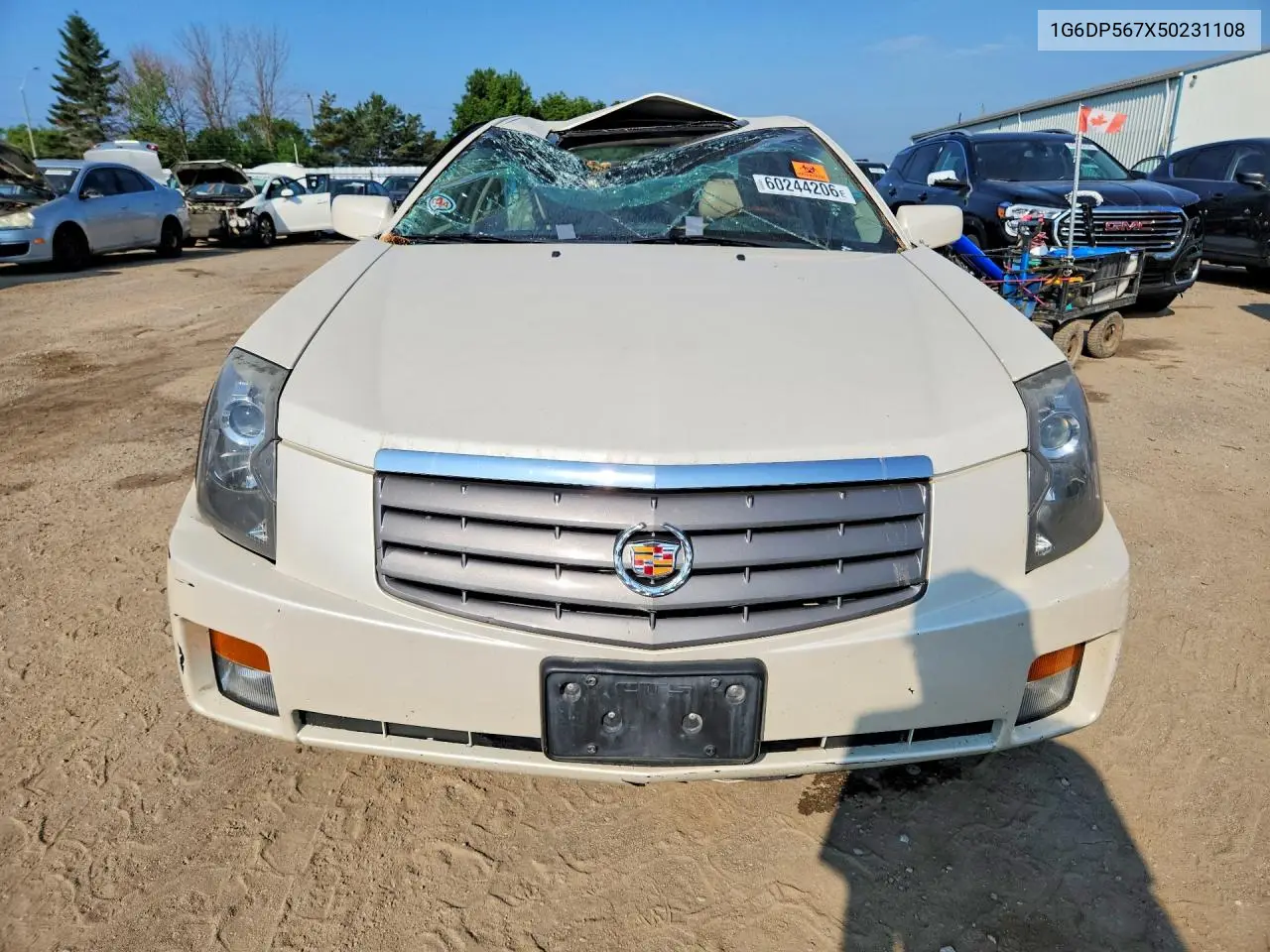 2005 Cadillac Cts Hi Feature V6 VIN: 1G6DP567X50231108 Lot: 60244206