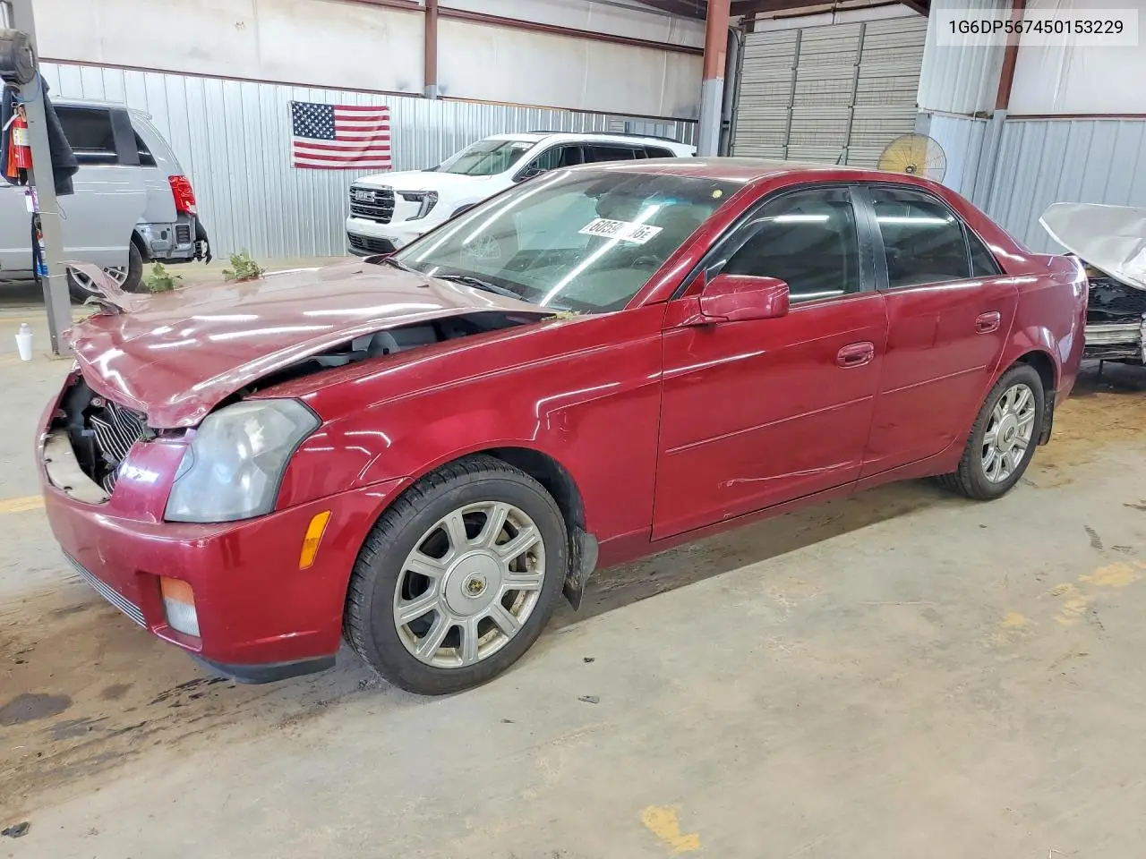 2005 Cadillac Cts Hi Feature V6 VIN: 1G6DP567450153229 Lot: 60596136