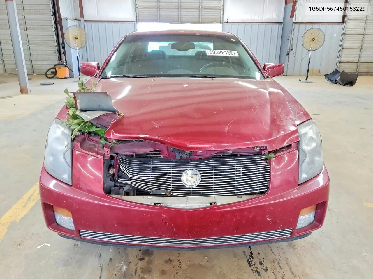 2005 Cadillac Cts Hi Feature V6 VIN: 1G6DP567450153229 Lot: 60596136