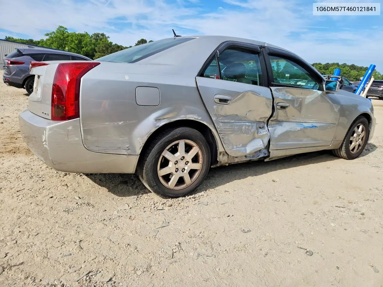 2006 Cadillac Cts VIN: 1G6DM57T460121841 Lot: 56268936