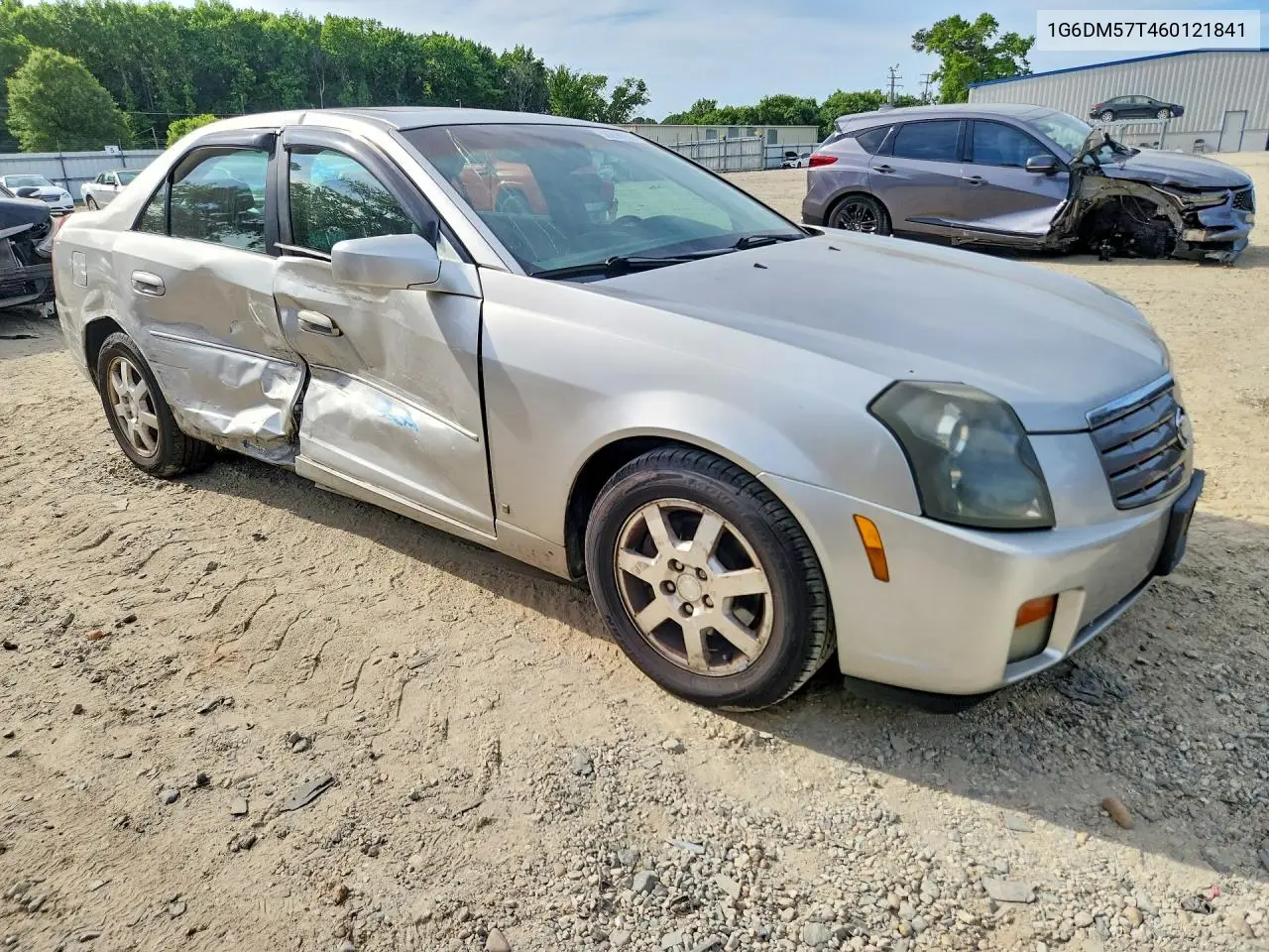 2006 Cadillac Cts VIN: 1G6DM57T460121841 Lot: 56268936