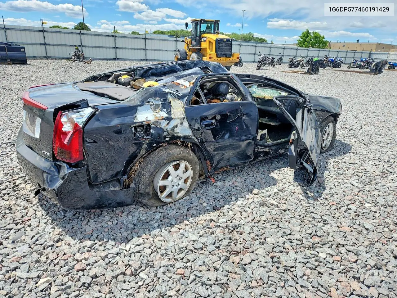 2006 Cadillac Cts Hi Feature V6 VIN: 1G6DP577460191429 Lot: 56749156