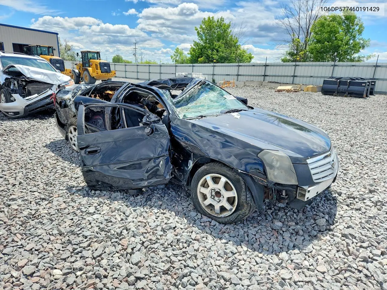 2006 Cadillac Cts Hi Feature V6 VIN: 1G6DP577460191429 Lot: 56749156