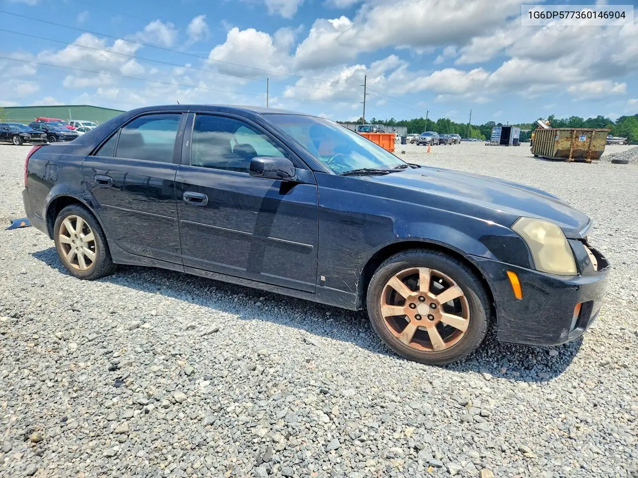 2006 Cadillac Cts Hi Feature V6 VIN: 1G6DP577360146904 Lot: 58455286