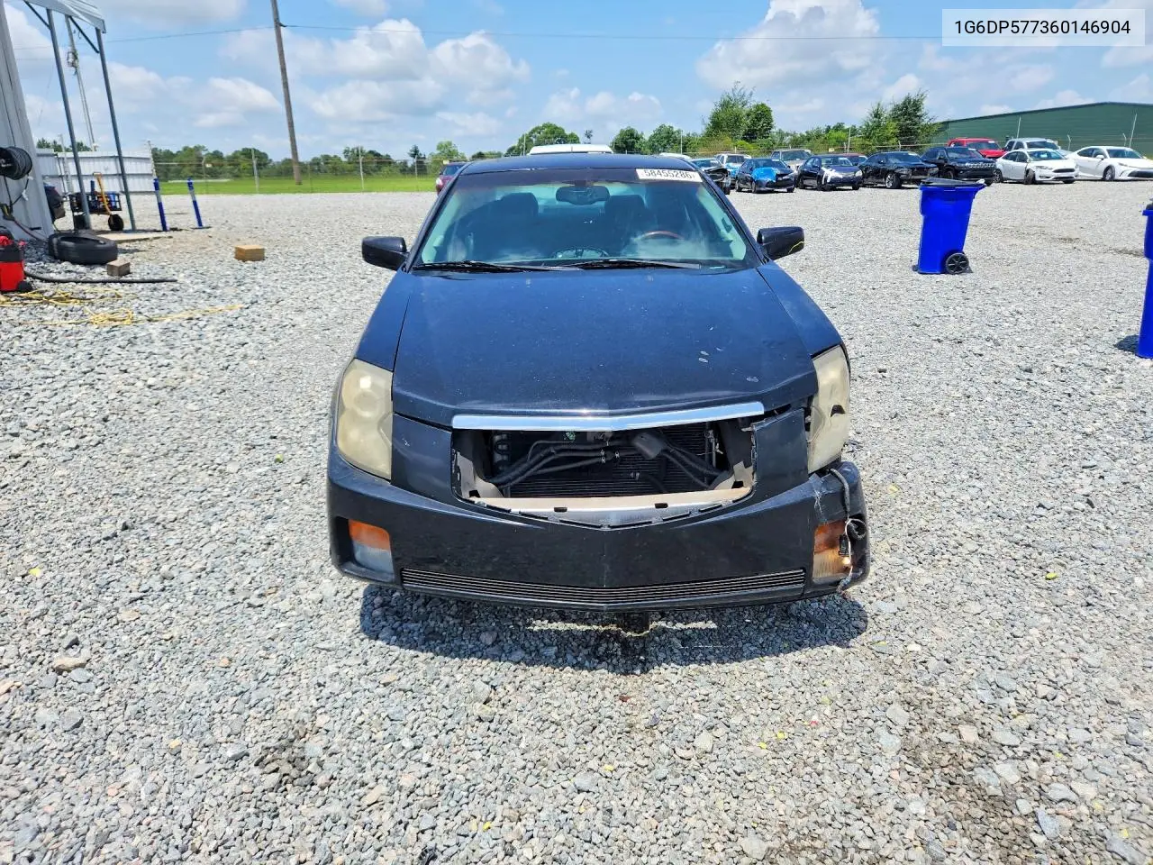 2006 Cadillac Cts Hi Feature V6 VIN: 1G6DP577360146904 Lot: 58455286