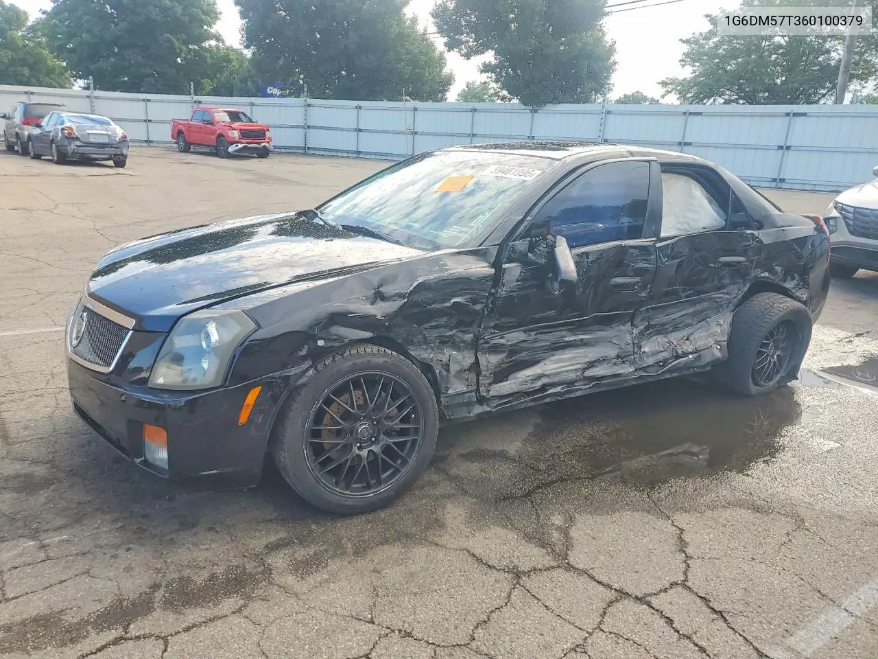2006 Cadillac Cts VIN: 1G6DM57T360100379 Lot: 59401996