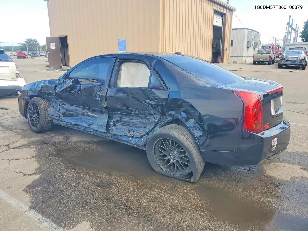 2006 Cadillac Cts VIN: 1G6DM57T360100379 Lot: 59401996