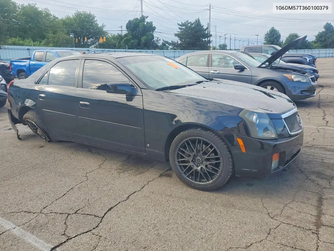 2006 Cadillac Cts VIN: 1G6DM57T360100379 Lot: 59401996