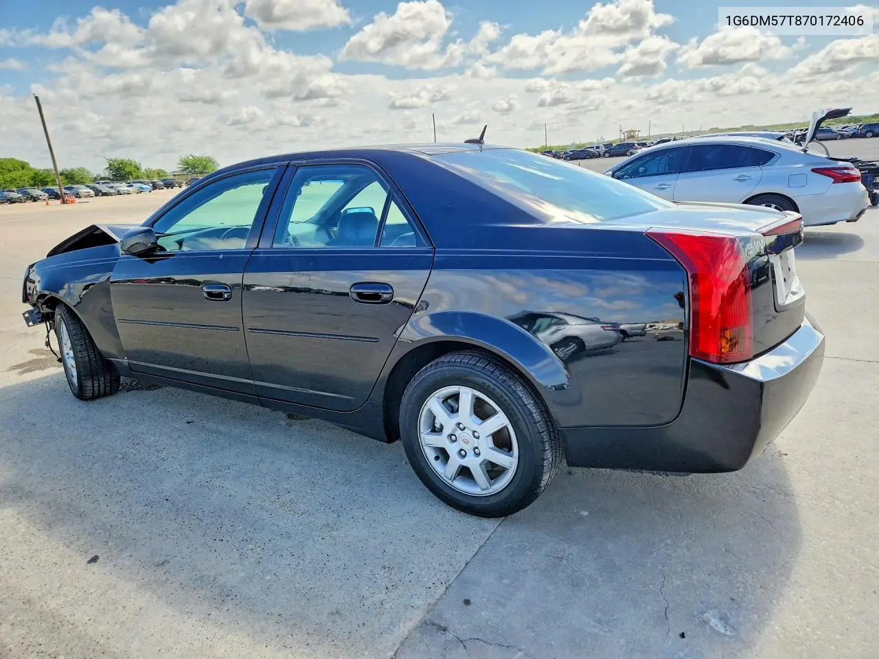 2007 Cadillac Cts VIN: 1G6DM57T870172406 Lot: 56870886