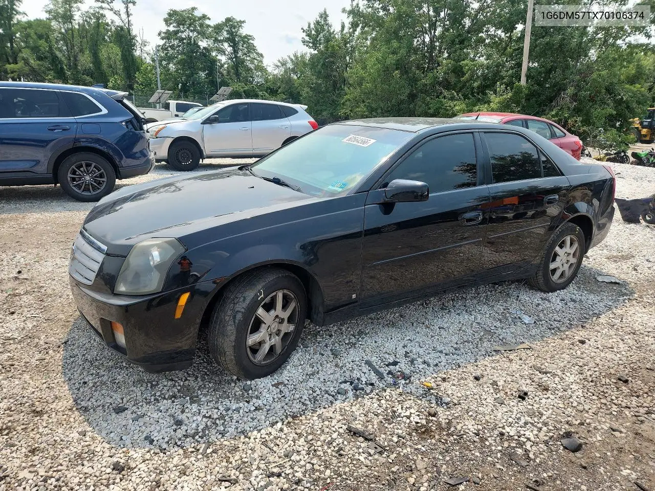 2007 Cadillac Cts VIN: 1G6DM57TX70106374 Lot: 60564566