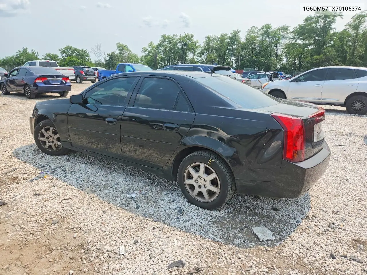 2007 Cadillac Cts VIN: 1G6DM57TX70106374 Lot: 60564566