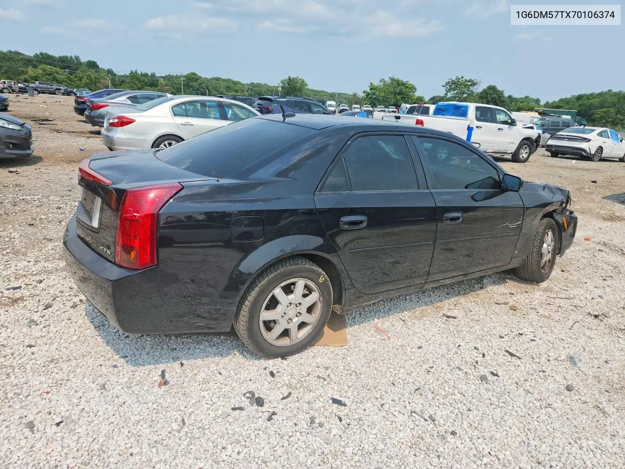 2007 Cadillac Cts VIN: 1G6DM57TX70106374 Lot: 60564566