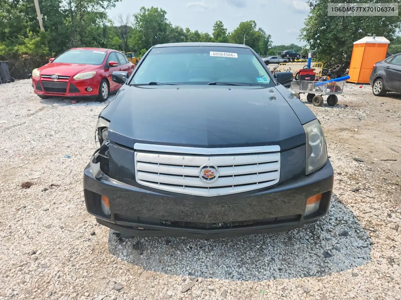 2007 Cadillac Cts VIN: 1G6DM57TX70106374 Lot: 60564566