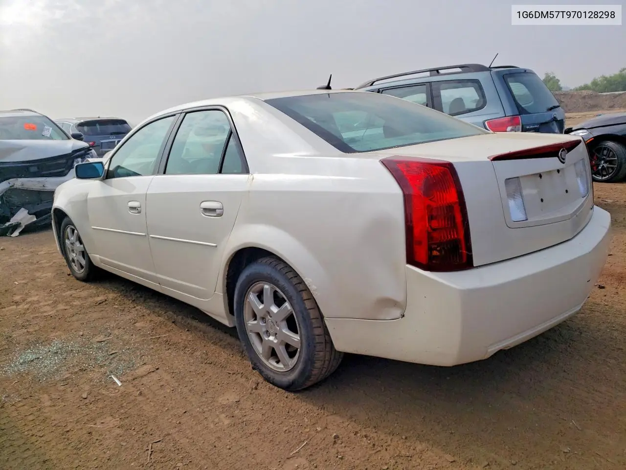 2007 Cadillac Cts VIN: 1G6DM57T970128298 Lot: 61381666