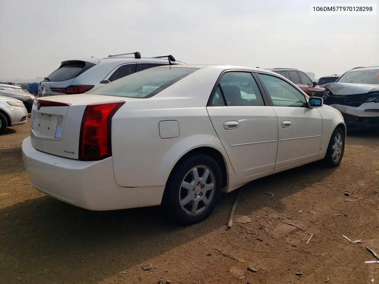 2007 Cadillac Cts VIN: 1G6DM57T970128298 Lot: 61381666