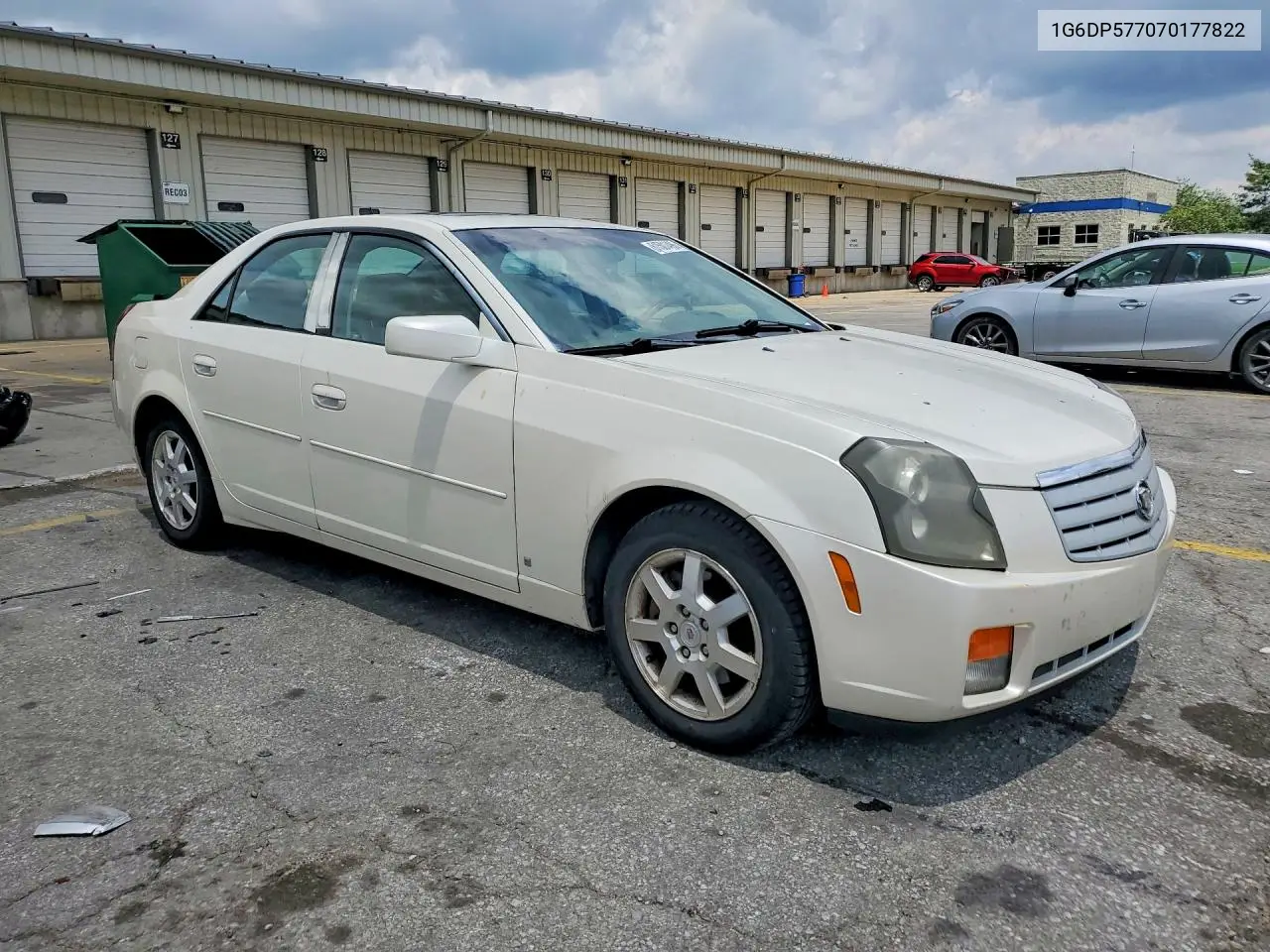 2007 Cadillac Cts Hi Feature V6 VIN: 1G6DP577070177822 Lot: 61501496